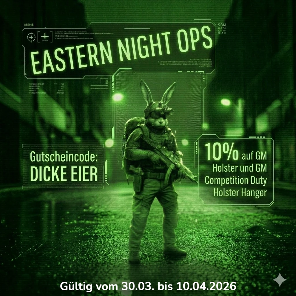 Gear Maniacs Oster Aktion - Rabatt auf alle Holster